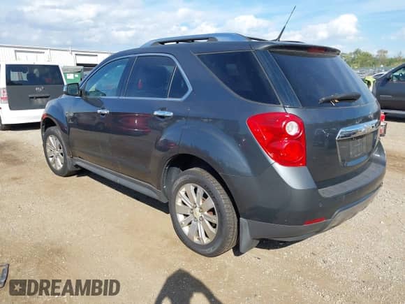 2011 Chevrolet Equinox LTZ with VIN 2GNALFEC6B1279759, listed as a IAAI auction lot 43356306 with 243,749 mi miles and . Bid and sale history available at DreamBid. Image 3.