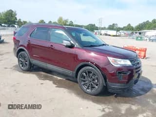 2018 Ford Explorer XLT with VIN 1FM5K7D85JGC92161, listed as a IAAI auction lot 43275695 with 77,170 mi miles and . Bid and sale history available at DreamBid. Image 1.