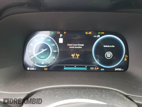 2023 Hyundai Palisade SEL with VIN KM8R4DGE3PU527906, listed as a Copart auction lot 68300875 with 24,753 mi miles and Salvage title. Bid and sale history available at DreamBid. Image 9.