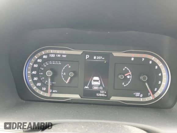 2022 Hyundai Tucson SE with VIN 5NMJA3AE3NH007903, listed as a Copart auction lot 67919315 with 52,840 mi miles and Salvage title. Bid and sale history available at DreamBid. Image 9.