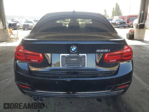 2016 BMW 3 Series 328i with VIN WBA8E9C59GK645662, listed as a Copart auction lot 80854465 with 88,541 mi miles and Salvage title. Bid and sale history available at DreamBid. Image 6.