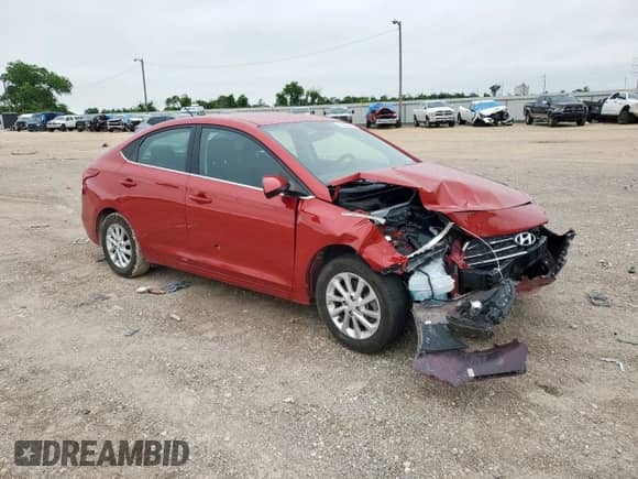 2022 Hyundai Accent SEL с VIN 3KPC24A62NE160543, выставлен на аукционе Copart как лот 59030445 с пробегом 41 936 миль миль и Списание • Salvage title. История ставок и продаж доступна на DreamBid. Изображение 4.