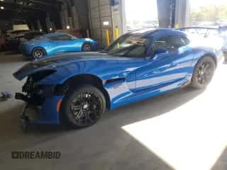 2017 Dodge Viper with VIN 1C3BDEDZXHV500754, listed as a Copart auction lot 75449334 with 31,027 mi miles and Salvage title. Bid and sale history available at DreamBid. Image 1.