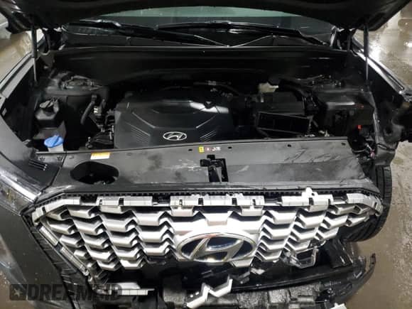 2022 Hyundai Palisade SE with VIN KM8R1DHE4NU381570, listed as a Copart auction lot 60911925 with 71,691 mi miles and Salvage title. Bid and sale history available at DreamBid. Image 12.