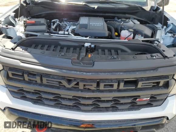 2024 Chevrolet Silverado 1500 Custom Trail Boss z VIN 3GCUDCE87RG454311, wystawiony jako Copart lot #66486955 z przebiegiem 3 402 mil mil oraz Szkoda całkowita • Salvage title. Historia ofert i sprzedaży dostępna na DreamBid. Obrazek 11.