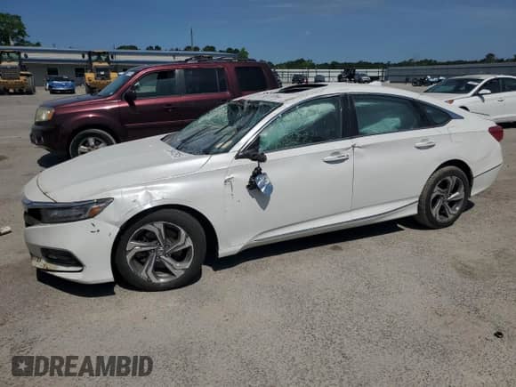 2018 Honda Accord EX-L with VIN 1HGCV2F63JA024778, listed as a Copart auction lot 54472915 with Not provided miles and Salvage title. Bid and sale history available at DreamBid. Image 1.