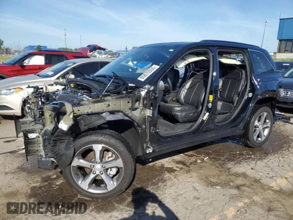 2024 Jeep Grand Cherokee Limited with VIN 1C4RJHBG1RC164415, listed as a Copart auction lot 65875555 with Not provided miles and Non repairable. Bid and sale history available at DreamBid. Image 1.