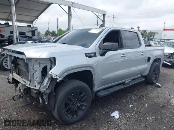 2022 GMC Sierra 1500 Elevation with VIN 1GTPHCED9NZ577469, listed as a IAAI auction lot 42173567 with 42,866 mi miles and . Bid and sale history available at DreamBid. Image 18.