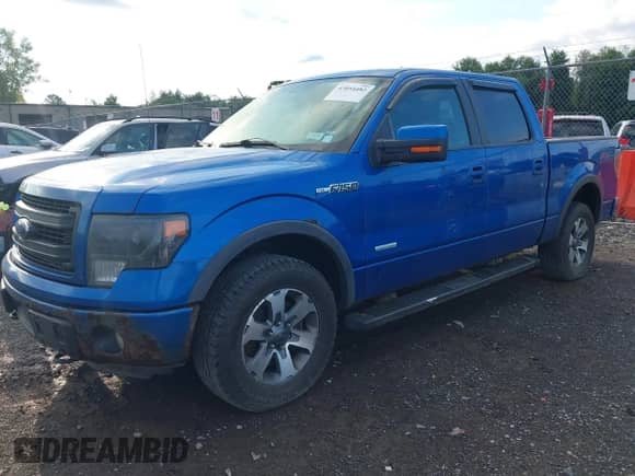 2013 Ford F-150 XL with VIN 1FTFW1ET3DFD88474, listed as a IAAI auction lot 43054482 with 223,769 mi miles and . Bid and sale history available at DreamBid. Image 2.