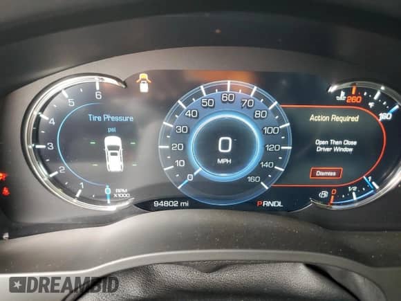 2018 Cadillac Escalade ESV Platinum with VIN 1GYS4KKJXJR360303, listed as a Copart auction lot 54401285 with 94,802 mi miles and Salvage title. Bid and sale history available at DreamBid. Image 9.