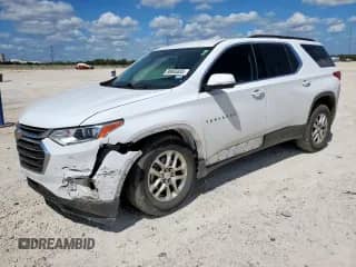 2019 Chevrolet Traverse LT Cloth с VIN 1GNERGKW8KJ294824, выставлен на аукционе Copart как лот 80865835 с пробегом 99 610 миль миль и Списание • Salvage title. История ставок и продаж доступна на DreamBid. Изображение 1.