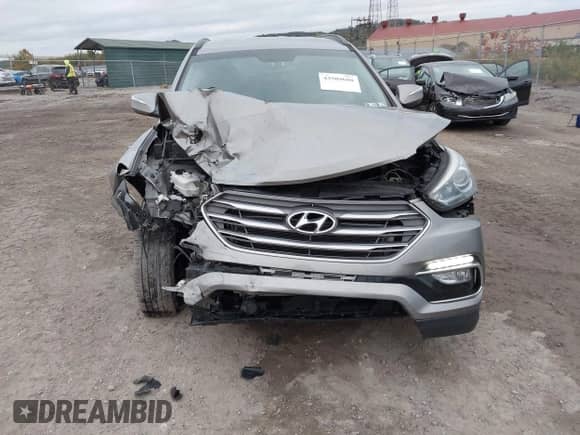 2017 Hyundai Santa Fe 2.4L with VIN 5NMZU3LB8HH017375, listed as a IAAI auction lot 43509600 with 73,698 mi miles and . Bid and sale history available at DreamBid. Image 6.