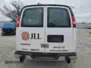 2021 Chevrolet Express Cargo with VIN 1GCWGAF72M1217629, listed as a Copart auction lot 36843154 with Not provided miles and Salvage title. Bid and sale history available at DreamBid. Image 6.
