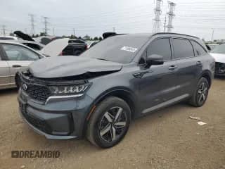 2021 Kia Sorento S with VIN 5XYRL4LC0MG053177, listed as a Copart auction lot 71008045 with 135,642 mi miles and Salvage title. Bid and sale history available at DreamBid. Image 1.