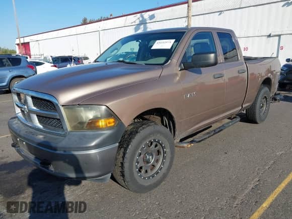 2010 Dodge 1500 SLT with VIN 1D7RV1GP9AS242539, listed as a IAAI auction lot 43253571 with 206,326 mi miles and . Bid and sale history available at DreamBid. Image 2.