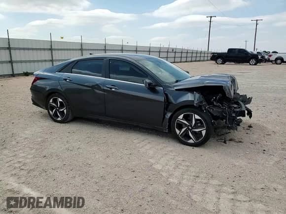 2021 Hyundai Elantra Limited with VIN 5NPLP4AG0MH023640, listed as a Copart auction lot 59184735 with 82,251 mi miles and Salvage title. Bid and sale history available at DreamBid. Image 13.