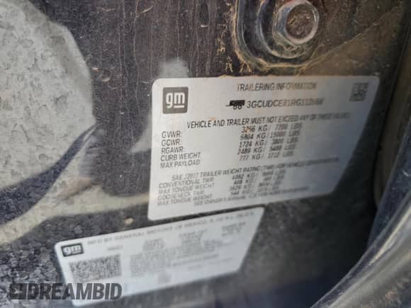 2024 Chevrolet Silverado 1500 Custom Trail Boss z VIN 3GCUDCE81RG113566, wystawiony jako Copart lot #54438685 z przebiegiem 28 275 mil mil oraz Szkoda całkowita • Salvage title. Historia ofert i sprzedaży dostępna na DreamBid. Obrazek 13.