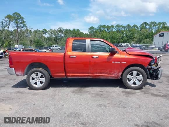2009 Dodge 1500 SLT with VIN 1D3HV18T09S811167, listed as a IAAI auction lot 42963028 with 57,095 mi miles and . Bid and sale history available at DreamBid. Image 13.