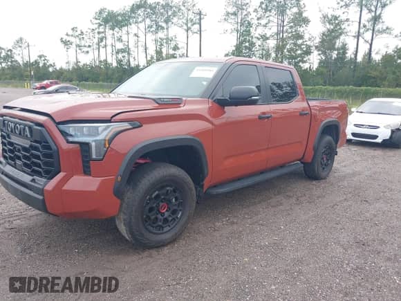 2024 Toyota Tundra TRD Pro Hybrid with VIN 5TFPC5DB8RX054584, listed as a IAAI auction lot 43360883 with 29,952 mi miles and . Bid and sale history available at DreamBid. Image 17.