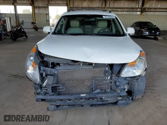 2012 Hyundai Veracruz GLS with VIN KM8NU4CC8CU193837, listed as a Copart auction lot 81760434 with 128,948 mi miles and Salvage title. Bid and sale history available at DreamBid. Image 5.