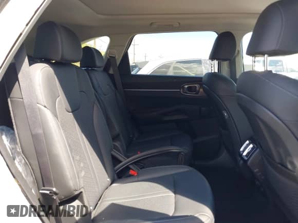 2024 Kia Sorento EX with VIN KNDRHDLG7R5236158, listed as a IAAI auction lot 43131347 with 31,366 mi miles and . Bid and sale history available at DreamBid. Image 8.