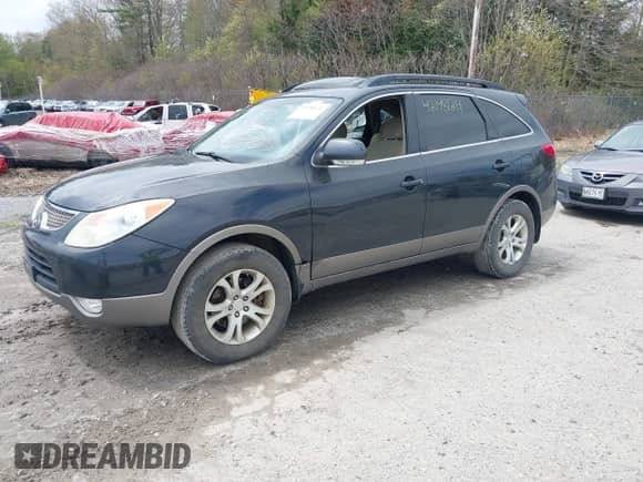 2009 Hyundai Veracruz GLS with VIN KM8NU73C69U079443, listed as a IAAI auction lot 42198124 with 165,597 mi miles and . Bid and sale history available at DreamBid. Image 2.
