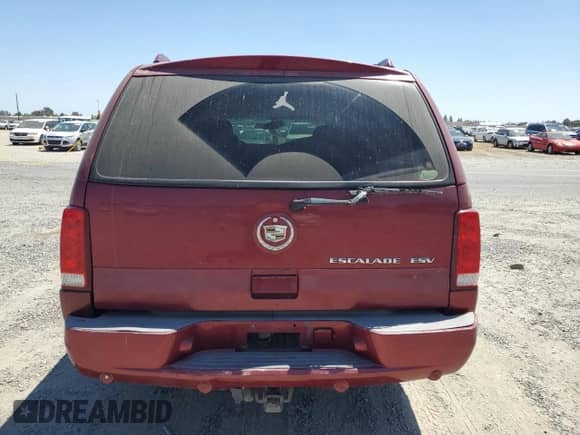 2004 Cadillac Escalade ESV Platinum Edition with VIN 3GYFK66N34G203826, listed as a Copart auction lot 61976795 with 240,879 mi miles and Salvage title. Bid and sale history available at DreamBid. Image 6.