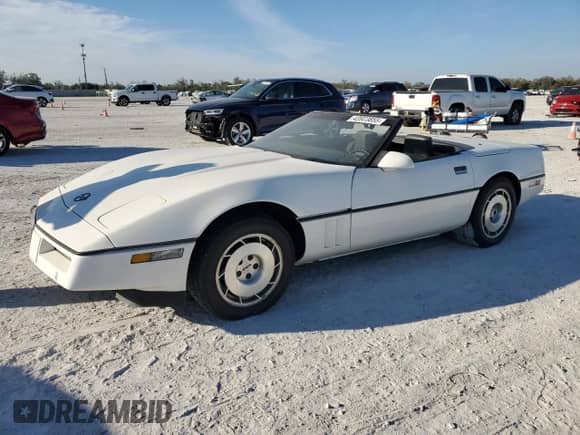 1986 Chevrolet Corvette с VIN 1G1YY6788G5905456, выставлен на аукционе Copart как лот 43923855 с пробегом 58 265 миль миль и Списание • Salvage title. История ставок и продаж доступна на DreamBid. Изображение 1.