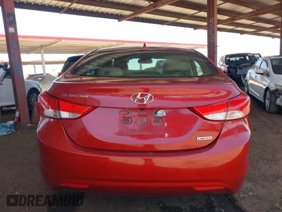 2012 Hyundai Elantra Limited z VIN KMHDH4AE0CU463972, wystawiony jako IAAI lot #42575211 z przebiegiem 112 977 mil mil oraz . Historia ofert i sprzedaży dostępna na DreamBid. Obrazek 17.