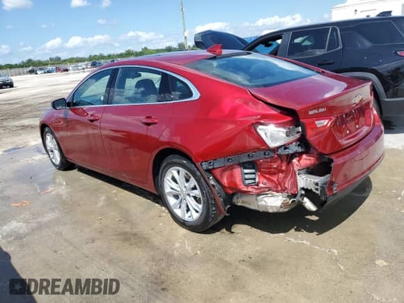 2024 Chevrolet Malibu LT with VIN 1G1ZD5ST5RF178179, listed as a Copart auction lot 84954735 with 50,798 mi miles and Non repairable. Bid and sale history available at DreamBid. Image 2.