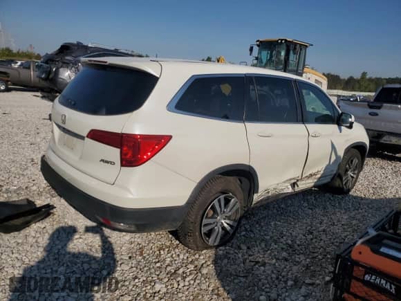 2018 Honda Pilot EX-L z VIN 5FNYF6H56JB042230, wystawiony jako Copart lot #80179695 z przebiegiem 80 131 mil mil oraz Czysty tytuł • Clean title. Historia ofert i sprzedaży dostępna na DreamBid. Obrazek 3.