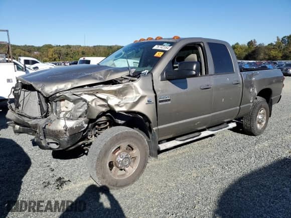2008 Dodge 3500 SLT с VIN 3D7MX38A18G102044, выставлен на аукционе Copart как лот 76742354 с пробегом Не указан миль и Списание • Salvage title. История ставок и продаж доступна на DreamBid. Изображение 1.