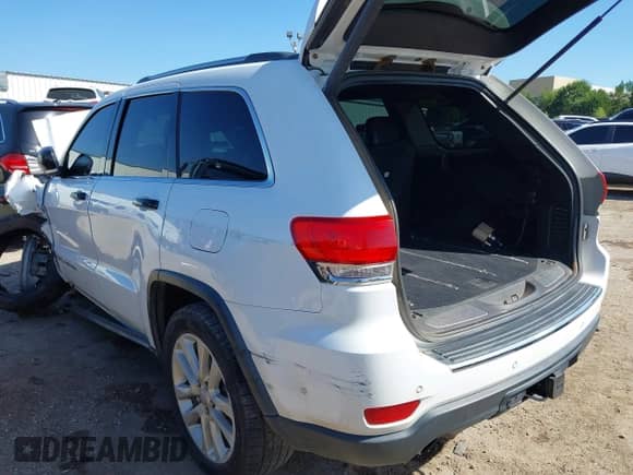 2017 Jeep Grand Cherokee Limited z VIN 1C4RJFBT2HC952183, wystawiony jako IAAI lot #42863514 z przebiegiem 113 422 mil mil oraz . Historia ofert i sprzedaży dostępna na DreamBid. Obrazek 3.