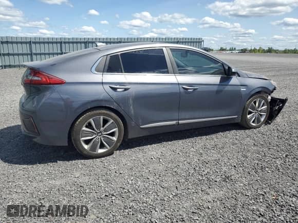2017 Hyundai Ioniq Limited с VIN KMHC05LC5HU018770, выставлен на аукционе Copart как лот 65878455 с пробегом 154 640 миль миль и Списание • Salvage title. История ставок и продаж доступна на DreamBid. Изображение 3.