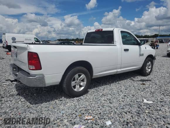 2016 Ram 1500 Tradesman with VIN 3C6JR6DG6GG343509, listed as a Copart auction lot 80655195 with 120,834 mi miles and Salvage title. Bid and sale history available at DreamBid. Image 3.