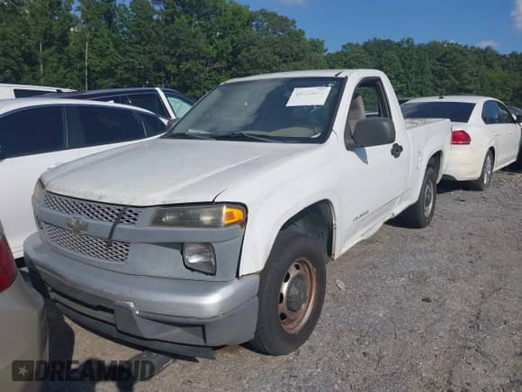 2004 Chevrolet Colorado Z85 with VIN 1GCCS148548204667, listed as a IAAI auction lot 40158651 with 261,398 mi miles and . Bid and sale history available at DreamBid. Image 2.
