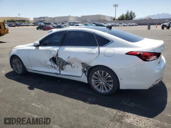 2015 Hyundai Genesis 3.8L z VIN KMHGN4JE8FU036565, wystawiony jako Copart lot #60327635 z przebiegiem 82 722 mil mil oraz Szkoda całkowita • Salvage title. Historia ofert i sprzedaży dostępna na DreamBid. Obrazek 2.