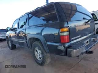 2006 Chevrolet Suburban LS z VIN 1GNFK16ZX6J151356, wystawiony jako Copart lot #76887654 z przebiegiem 244 576 mil mil oraz Szkoda całkowita • Salvage title. Historia ofert i sprzedaży dostępna na DreamBid. Obrazek 2.