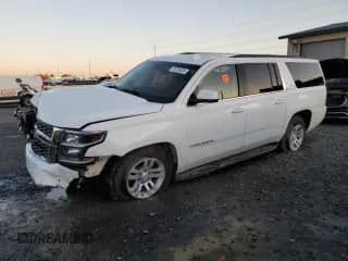 2019 Chevrolet Suburban LT z VIN 1GNSKHKC6KR348948, wystawiony jako Copart lot #76724524 z przebiegiem 110 202 mil mil oraz Szkoda całkowita • Salvage title. Historia ofert i sprzedaży dostępna na DreamBid. Obrazek 1.