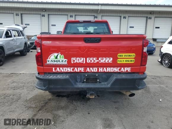 2021 Chevrolet Silverado 3500HD Work Truck with VIN 1GC4YSE78MF116688, listed as a Copart auction lot 69057025 with 120,359 mi miles and Salvage title. Bid and sale history available at DreamBid. Image 6.