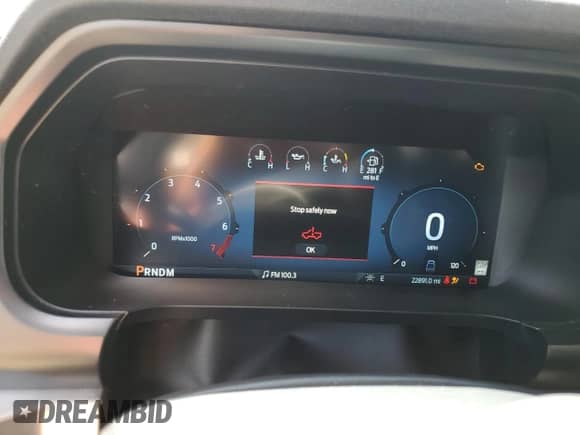 2024 Ford F-150 Lariat with VIN 1FTFW5LD9RFA40088, listed as a Copart auction lot 69654215 with 22,891 mi miles and Clean title. Bid and sale history available at DreamBid. Image 9.