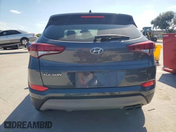 2018 Hyundai Tucson Value with VIN KM8J3CA21JU687735, listed as a Copart auction lot 80686495 with 58,319 mi miles and Non repairable. Bid and sale history available at DreamBid. Image 6.
