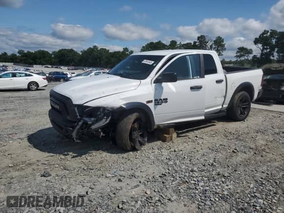 2021 Ram 1500 Warlock z VIN 1C6RR7LT2MS527910, wystawiony jako Copart lot #67841645 z przebiegiem 91 718 mil mil oraz Szkoda całkowita • Salvage title. Historia ofert i sprzedaży dostępna na DreamBid. Obrazek 1.