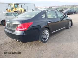 2014 Hyundai Equus Ultimate z VIN KMHGH4JH4EU083592, wystawiony jako IAAI lot #41651107 z przebiegiem 48 252 mil mil oraz . Historia ofert i sprzedaży dostępna na DreamBid. Obrazek 4.