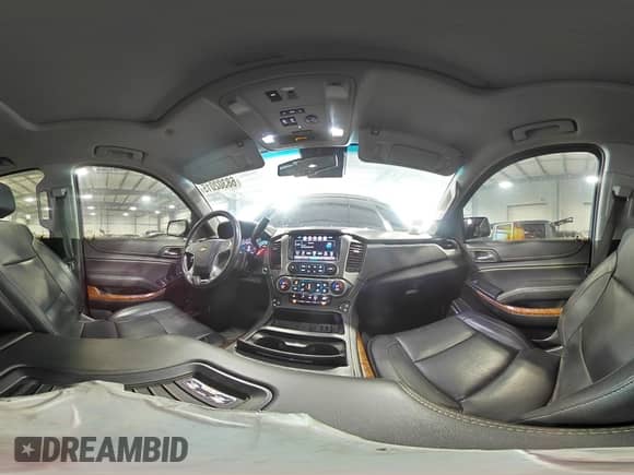 2018 Chevrolet Tahoe Premier with VIN 1GNSKCKC1JR186910, listed as a Copart auction lot 68302015 with 99,990 mi miles and Salvage title. Bid and sale history available at DreamBid. Image 15.