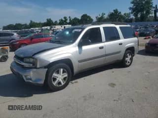 2005 Chevrolet TrailBlazer LT с VIN 1GNET16SX56108195, выставлен на аукционе Copart как лот 62215365 с пробегом Не указан миль и Списание • Salvage title. История ставок и продаж доступна на DreamBid. Изображение 1.