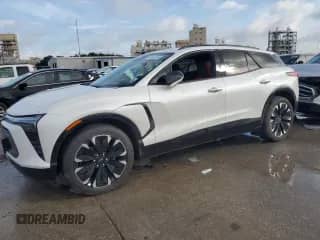 2024 Chevrolet Blazer EV eAWD RS с VIN 3GNKDCRJXRS186542, выставлен на аукционе Copart как лот 65343195 с пробегом 12 842 миль миль и Списание • Salvage title. История ставок и продаж доступна на DreamBid. Изображение 1.