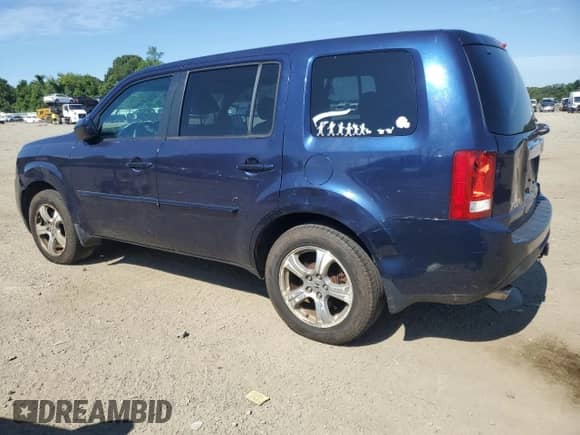 2014 Honda Pilot EX with VIN 5FNYF4H47EB053805, listed as a Copart auction lot 65997805 with 149,962 mi miles and Clean title. Bid and sale history available at DreamBid. Image 2.