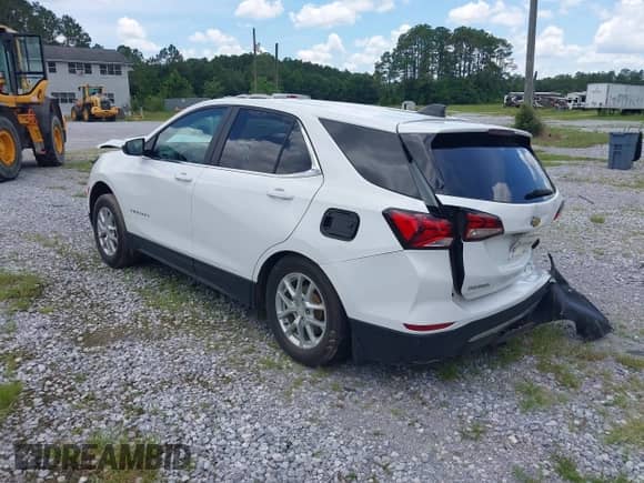 2023 Chevrolet Equinox LT with VIN 3GNAXTEG7PS202223, listed as a IAAI auction lot 42471288 with Not provided miles and . Bid and sale history available at DreamBid. Image 3.