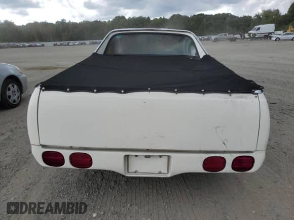 1985 Chevrolet El Camino with VIN 3GCCW80H4FS906265, listed as a Copart auction lot 70453065 with Not provided miles and Clean title. Bid and sale history available at DreamBid. Image 6.